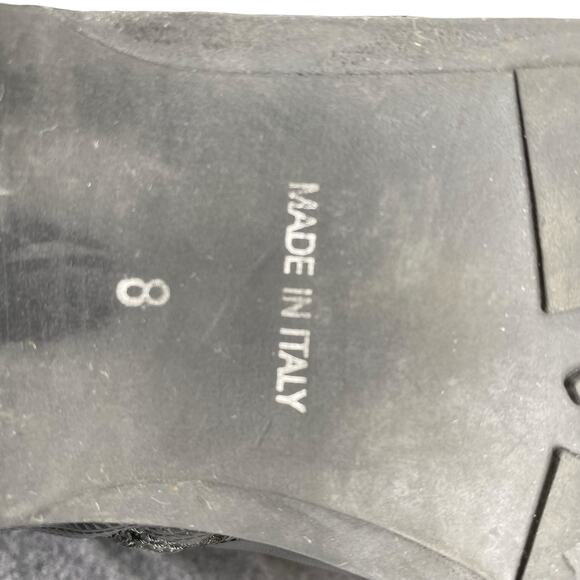 Aquatalia Women’s Black Leather 2 Tone Riding Boot Size US 8 - Picture 13 of 13